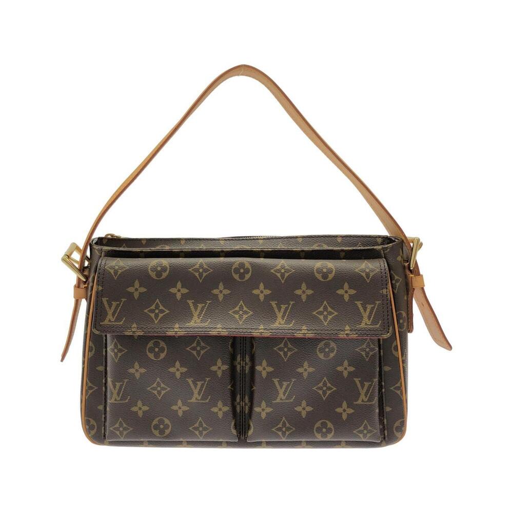 LOUIS VUITTON Brown Monogram Shoulder Bag